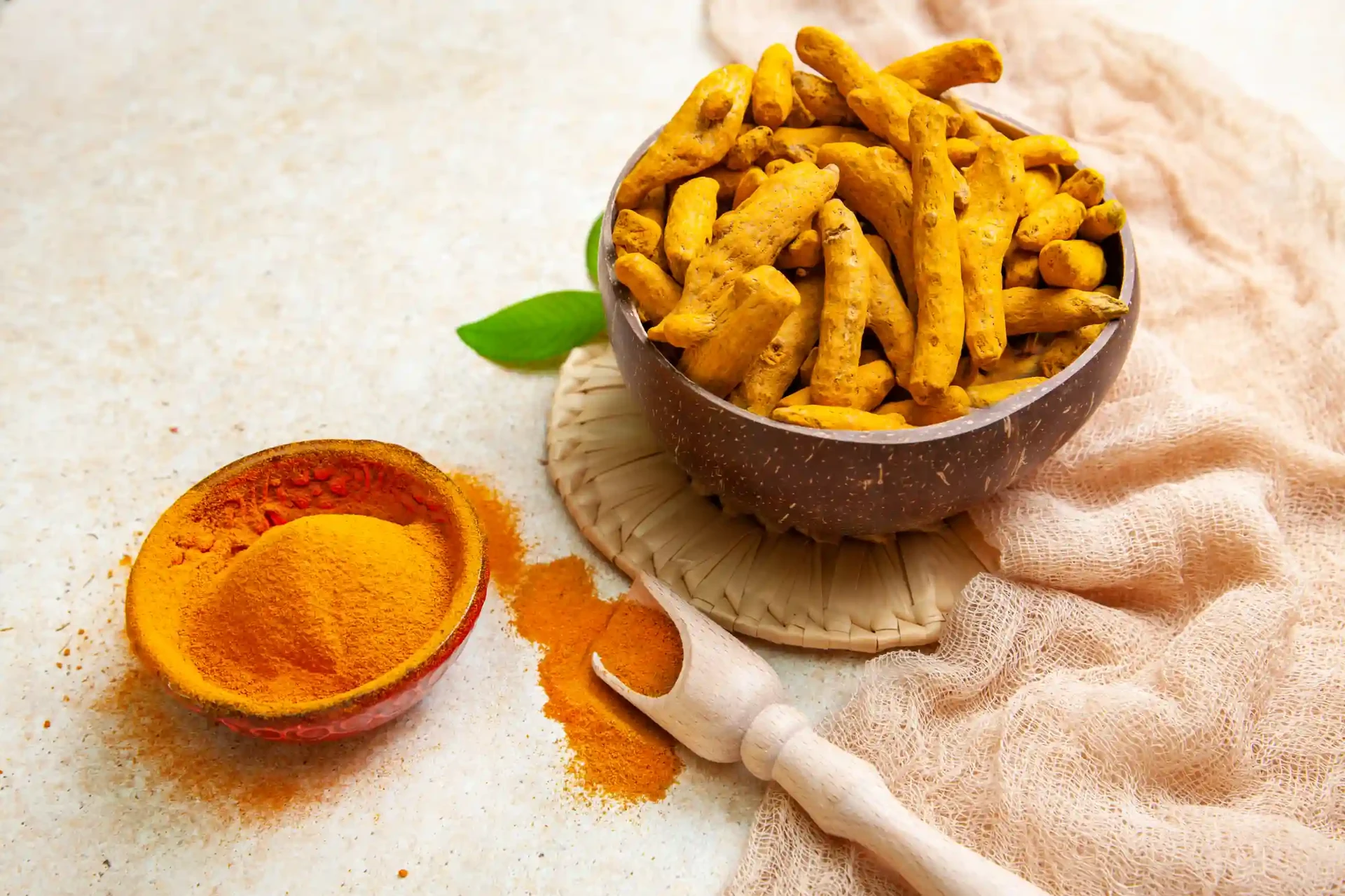 Indian turmeric and makhana sourced by Agastya Exim